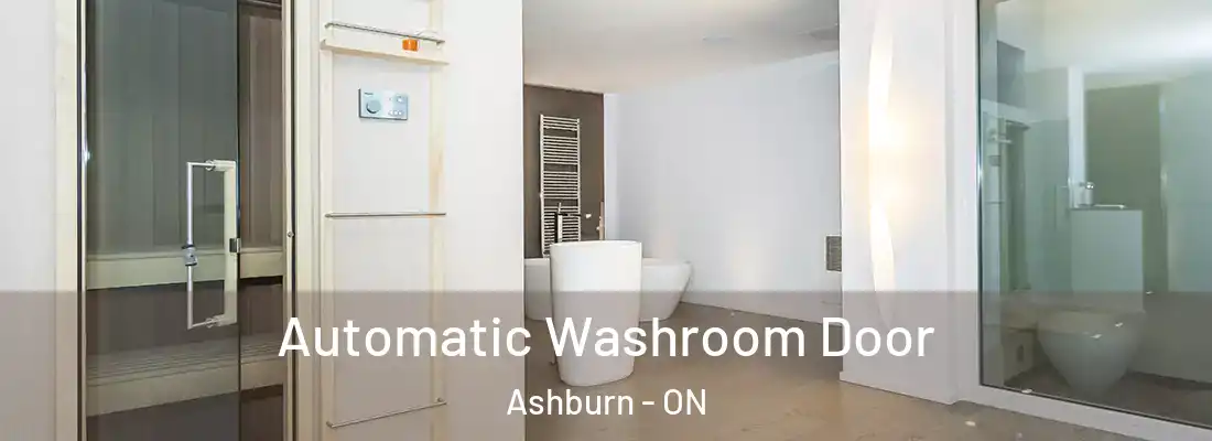  Automatic Washroom Door Ashburn - ON