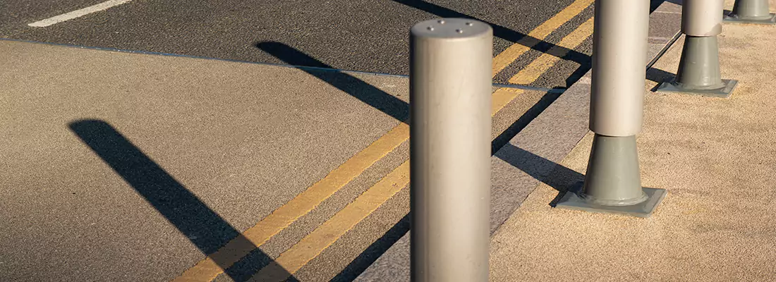 Custom Retractable Barrier Column Installations in Whitby, ON