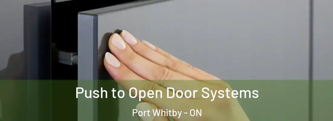  Push to Open Door Systems Port Whitby - ON