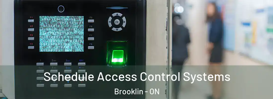  Schedule Access Control Systems Brooklin - ON